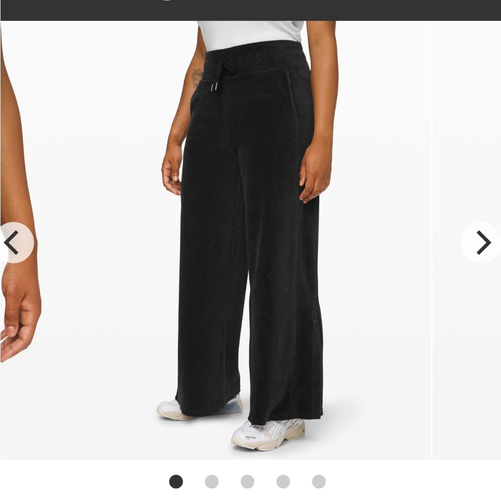 Lululemon Morning Restore Pant – Size 10 (Heathered Black)